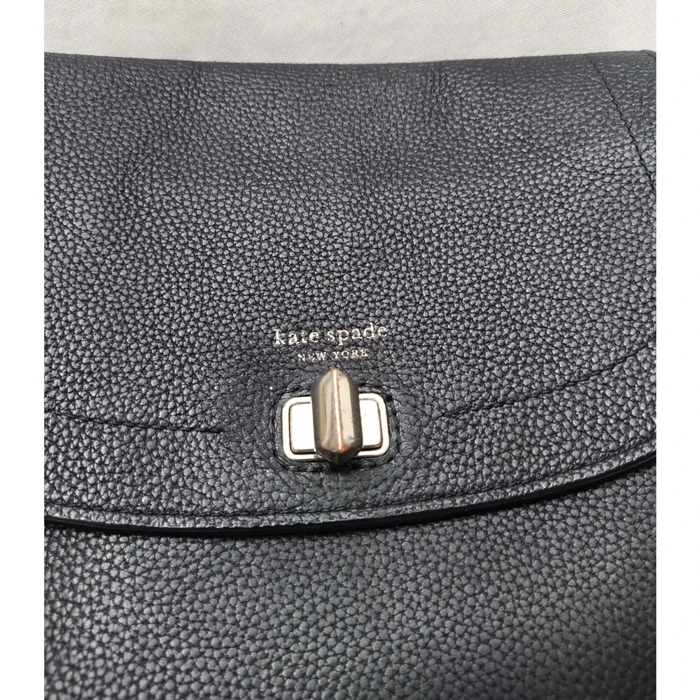 Kate Spade New York Top Handle Turnlock Flap Closure Backpack